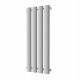  Rene 60 x 24 white small vertical radiator for kitchen or bathroom