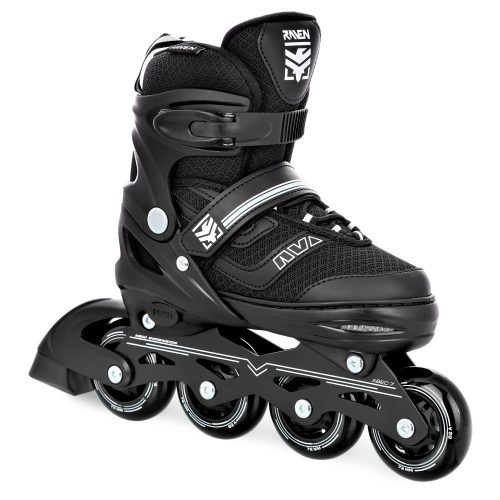  Raven Inline Skates Drill patins à roues alignées noirs, tailles 38-41