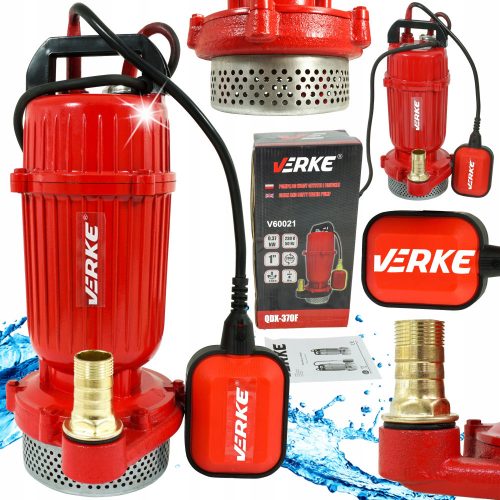  Verke 550 W submersible pump 8000 l/h