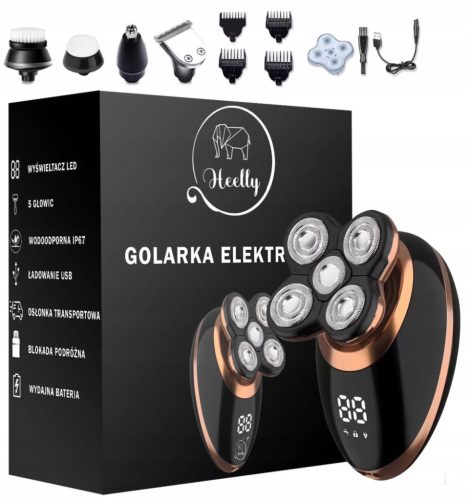  Heelly Razor Men's Razor 5 in 1