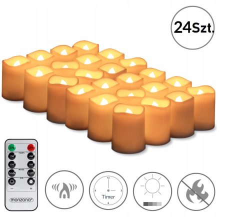 Candles Monzana LED candle 24 pcs.