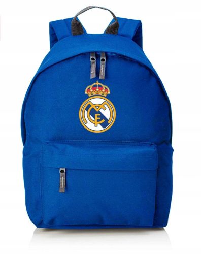  Real Madrid BagBase school backpack with one compartment. Shades of blue