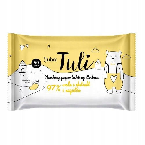  Luba Wet Wipes Toilet Paper Wet For Children 97% WATER x10