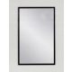 Bathroom mirror Alfaram wall mirror, rectangular, wooden frame, 400 x 500 mm