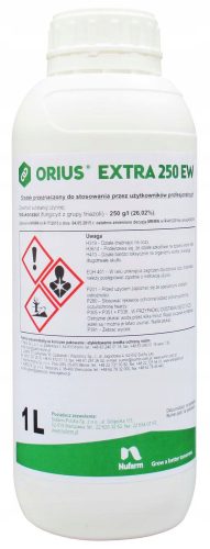  Orius Extra 250EW 1L NUFARM Tebuconazol, Echter Mehltau, Rost, Septoriafäule