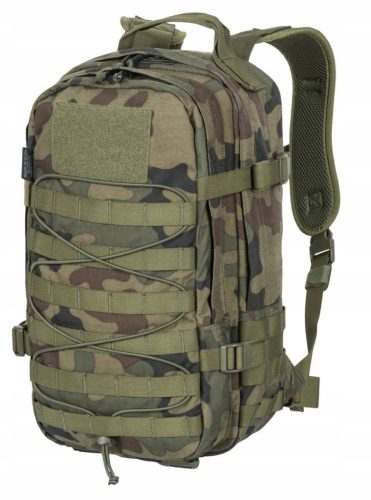Helikon Raccoon Mk2 24L Tactical Backpack in PL Woodland Camo