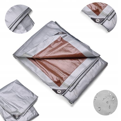 Thick, waterproof and frost-resistant tarpaulin 210 g/m² 4 x 8 m