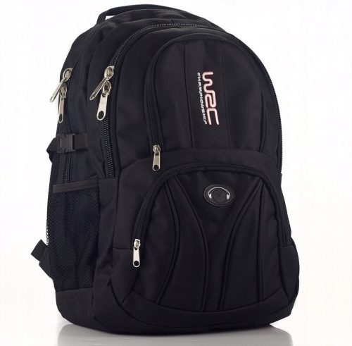  Convey Multi-Compartment School Backpack, White, Black, Grey and Silver Tones, 29L