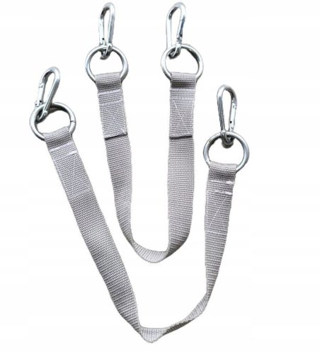 Extension straps for swings, hammocks and armchairs