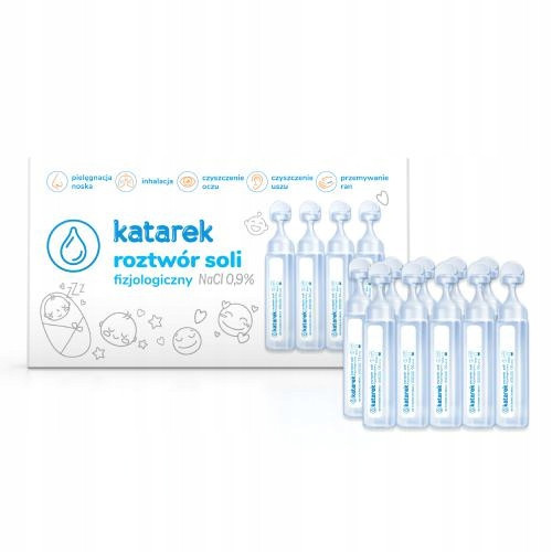  Physiological saline Katarek ampoules 10 x 5 ml