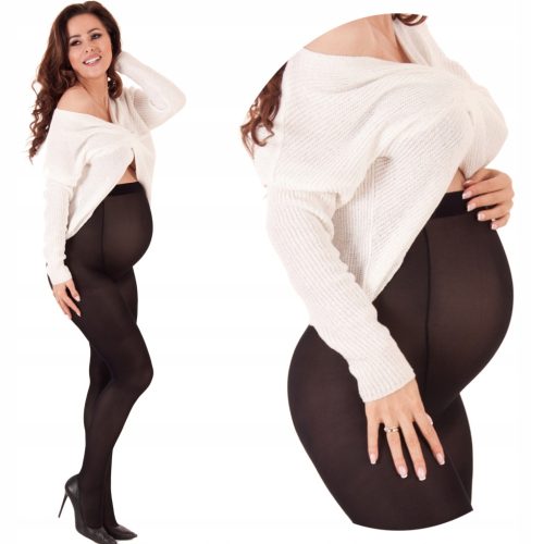  70 den Maternity tights MICROFIBRE full with PANEL