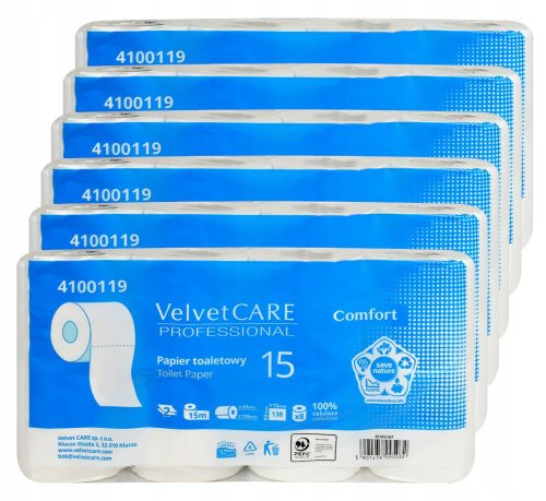 Toilet paper VelvetCARE unscented toilet paper 48 pcs.