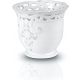  Polnix flowerpot 13 cm x 13 x 11 cm diameter 13 cm ceramic white