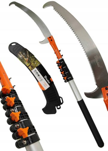 Saws for wood and branches SAW WITH HOOK TELESCOPIC BLADE 5.5M
