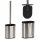 Toilet Brushes Freestanding Stainless Steel Brush Bathroom Solutions O569402