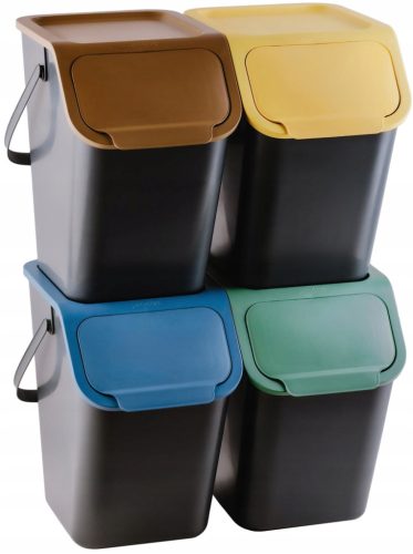 Waste bins and separation bins Practical 25 l sorting bin with 1 compartment