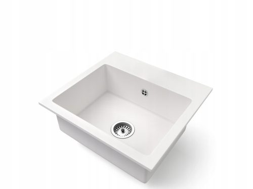 Brado Don single-bowl sink, black granite