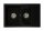 Brado DORIS sink with one and a half bowls, black granite
