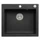  Moderno Annie single-bowl sink, black granite