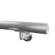 Handrail made of satin stainless steel, diameter 42.4, 2 brackets 150 cm