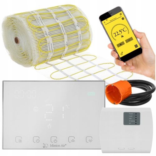  HEATING MAT KIT Mission Air under tiles MA-160W/m² 18m² WiFi