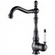  Laveo Evora floor-standing kitchen faucet, black