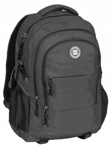  Paso school backpack with multiple compartments grey and silver tones 30 l