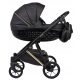  ONTARIO BLACK&GOLD STROLLER 3in1 ECO-LEATHER + COSMO-SEAT