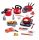  Set kitchen pots grill accessories sound 36 pcs