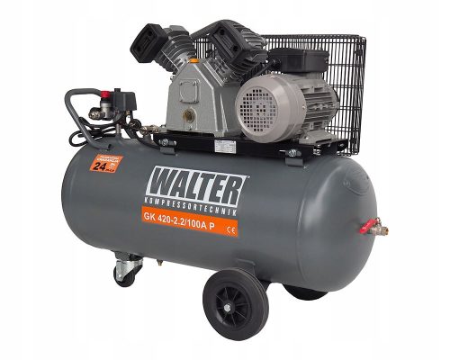 Compresseur d'huile WALTER GK420/100 230V 100 l 10 bar