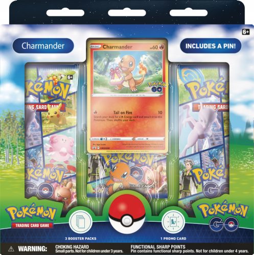  Pokémon Trading Card Game: Pokémon GO Pin Collection, Squirrel Set