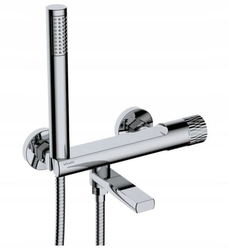 Single-lever wall-mounted bathtub and shower Valvex Decor, chrome