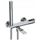 Single-lever wall-mounted bathtub and shower Valvex Decor, chrome