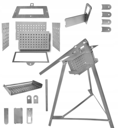 Manual briquetting press 240 mm