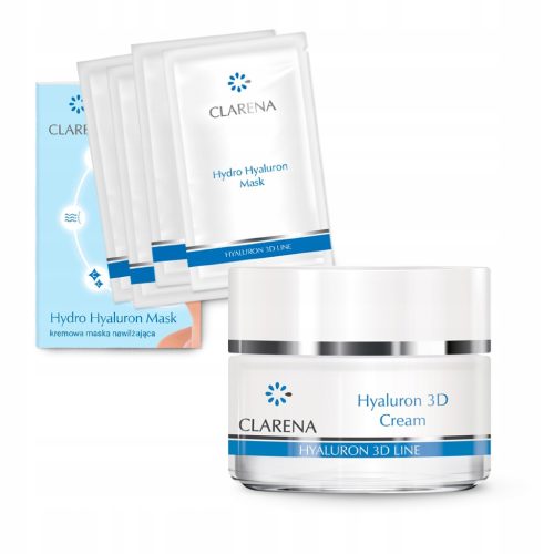  Clarena moisturizing face cream for day and night, 50 ml