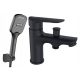 Laveo Appia black standing bathtub faucet + EMOS range of exposed shower sets