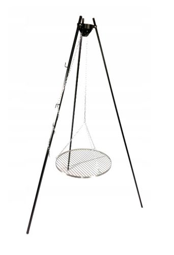  Garden Grill Tripod Chrome Grate 60cm