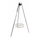  Garden Grill Tripod Chrome Grate 60cm