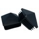 Plugs and caps for gates and fences Envelope cap 80x80 20ST BLACK