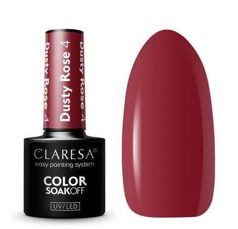  CLARESA Dusty Rose 4 Hybrid Nail Polish