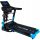  Folding treadmill 180kg LCD massager shock absorption pulse belt 48cm