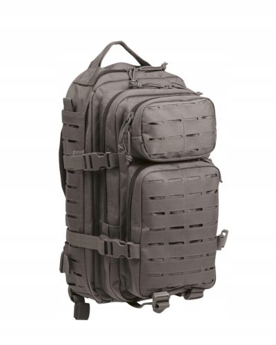 Mil-Tec Urban Grey Small Assault Pack with Laser Cut Loop System, 20L Capacity