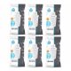 6 PIECES CLASSIC FILTER CARTRIDGE DAFI BRITA 5+1 CRYSTAL