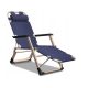 Sun loungers and garden and terrace Art 4 deck chair, metal, blue and navy blue