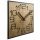 Clock for home FLEXISTYLE wall clock, brown tones, 50 cm