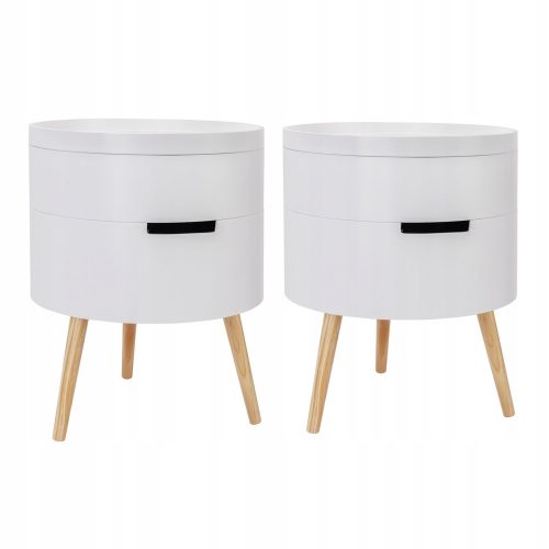  set of 2 bedside tables, side table