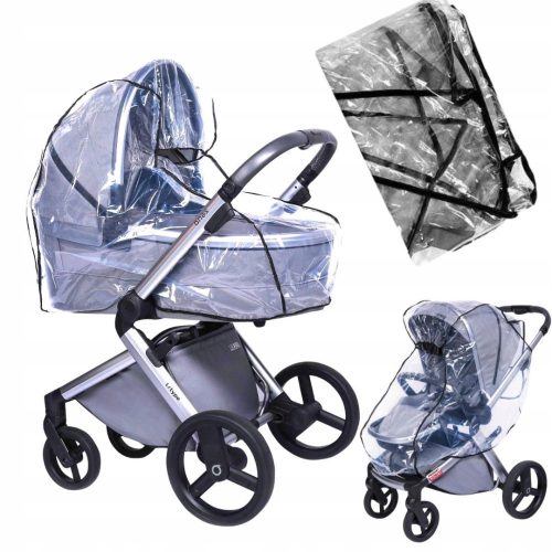  2IN1 RAIN COVER FOR GONDOLA AND STROLLER