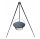  HUNGARIAN ENAMELED KETTLE STAND FOR GOULASH 8L