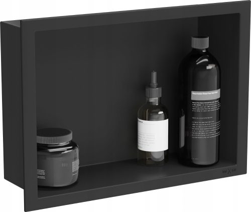 Bathroom shelves MEXEN X-WALL-R RECOVERY SHELF COLLAR 30x20 BLACK