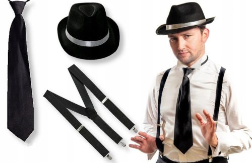  20's Gangster Set Gangster Costume with 3 pieces